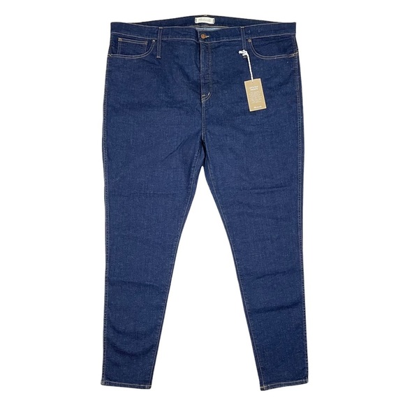 Madewell‎ 10" High-Rise Skinny Jeans in Lucille Wash Women's Size 37 Stretch NWT - Picture 3 of 12